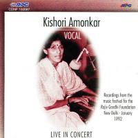 Kishori Amonkar Live In Concert songs mp3