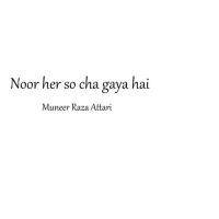 Noor Her So Cha Gaya Hai Muneer Raza Attari Song Download Mp3