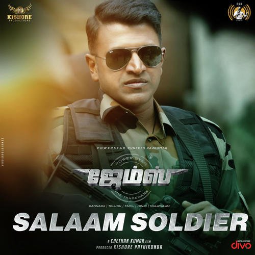 Salaam Soldier (From James - Tamil) Charan Raj,Shenbhagaraj Song Download Mp3